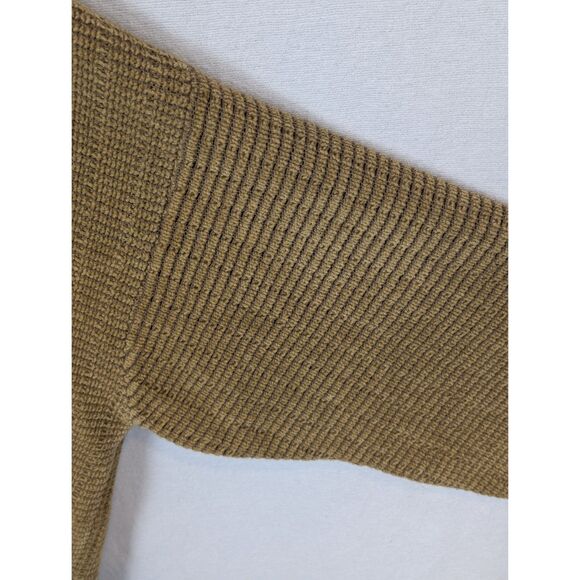 Jones New York Knit Sweater Brown/Gold Men's Size Medium - Picture 7 of 14